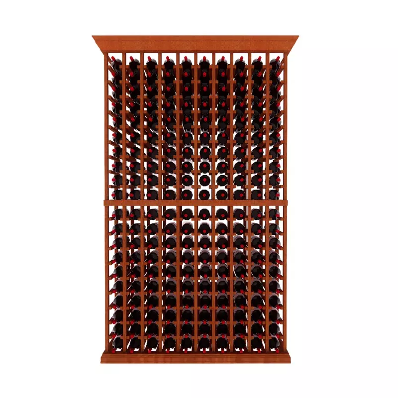 10 column – 200 bottle 6. 5ft wine rack kit