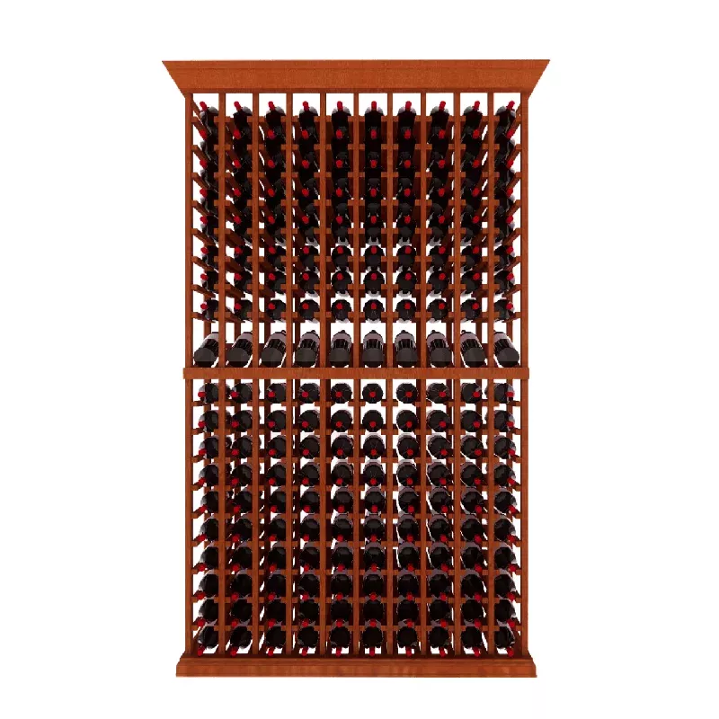 10-column wine rack kit190 bottle capacity (6. 5ft)