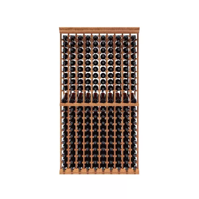 10-column wine rack kit200 bottle capacity (7ft)