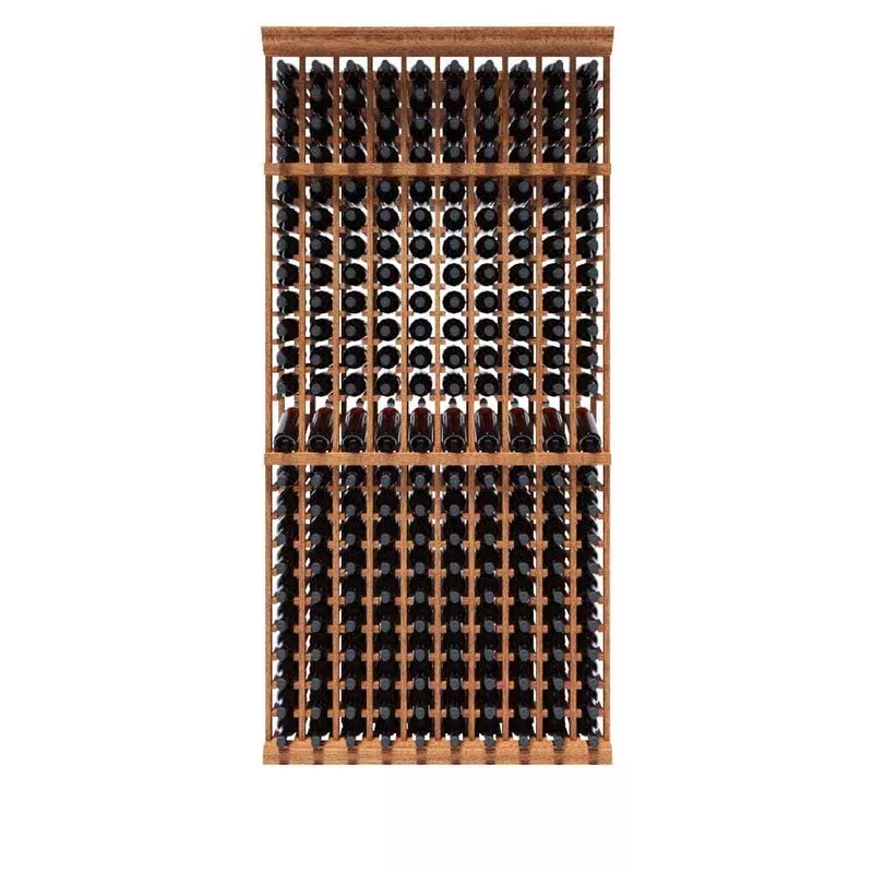 10-column wine rack kit230 bottle capacity (8ft)