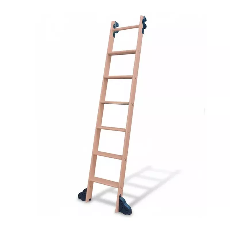 10-foot wood ladder for wine cellar racking systems