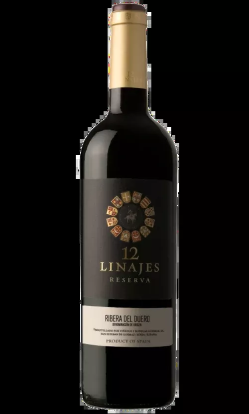 12 Linajes Tempranillo Ribera Del Duero Reserva 2012 750 ML