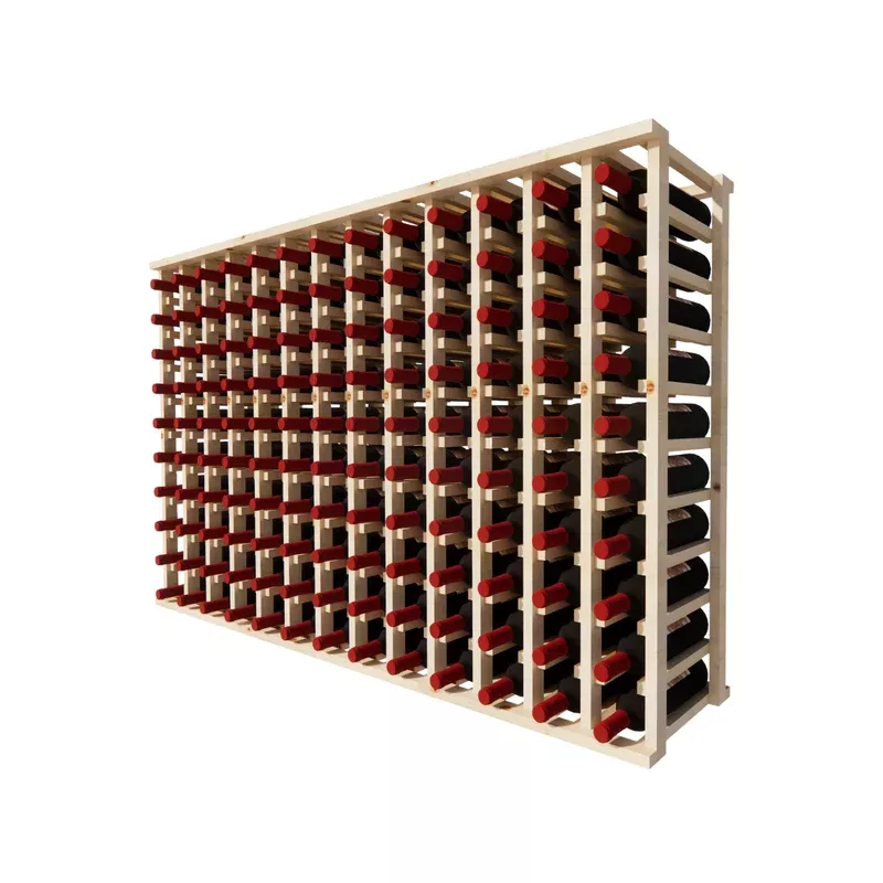 13 column pine upper wine rack