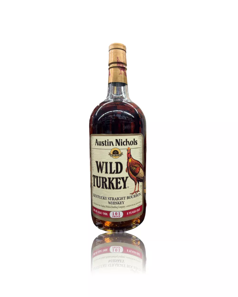 1997 Wild Turkey 8 Year Old Kentucky Straight Bourbon Whiskey 1.14Lt