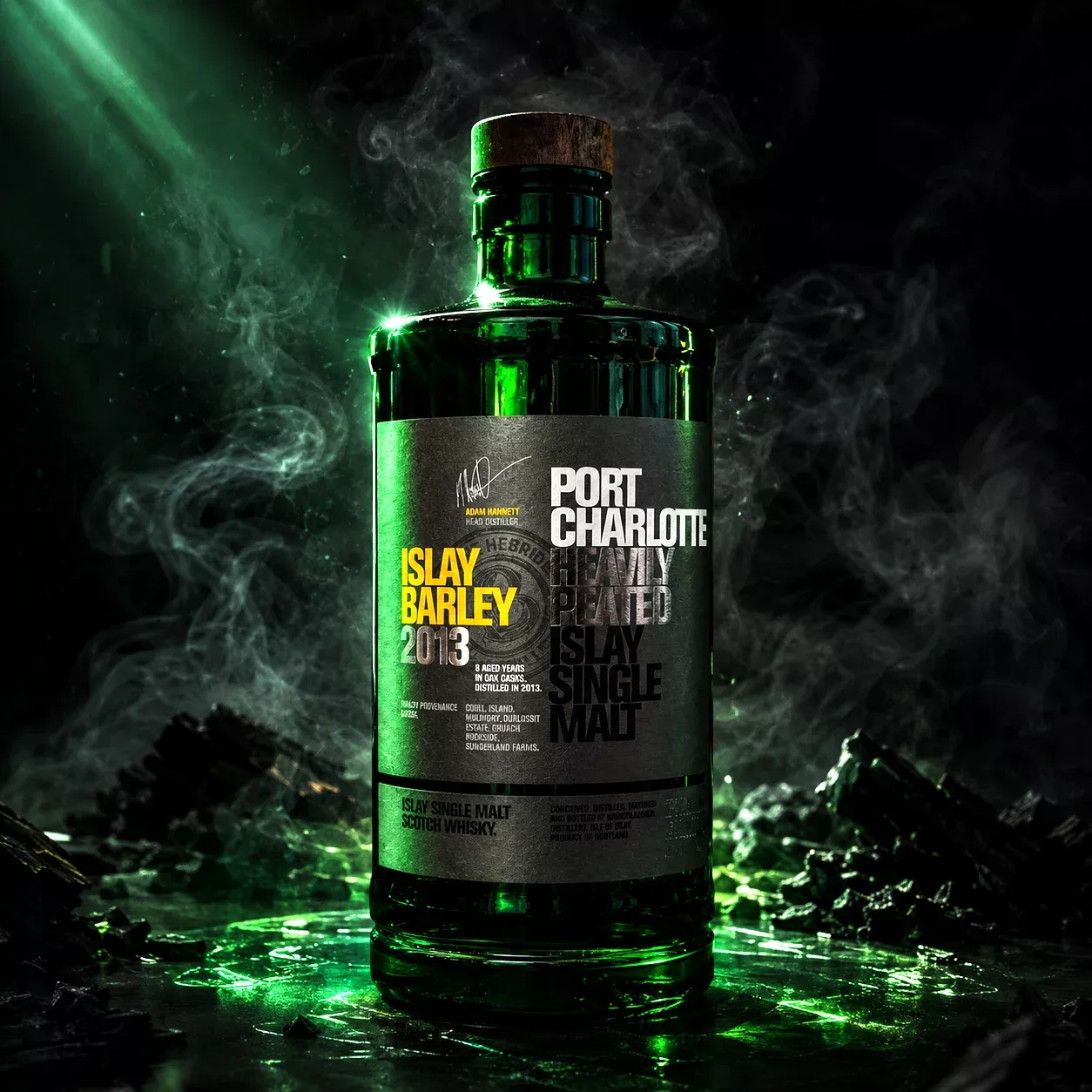 2013 Bruichladdich Port Charlotte IBHP Islay Barley Heavily Peated Single Malt Scotch Whisky 750ml
