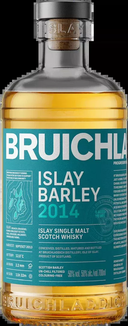 2014 Bruichladdich Islay Barley Unpeated Single Malt Scotch Whisky 750ml