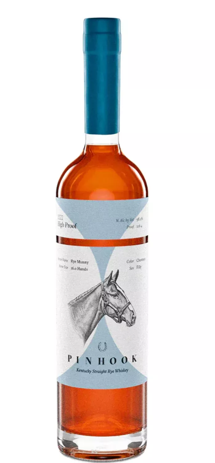 2022 Pinhook High Proof Straight Rye Whiskey 750ml