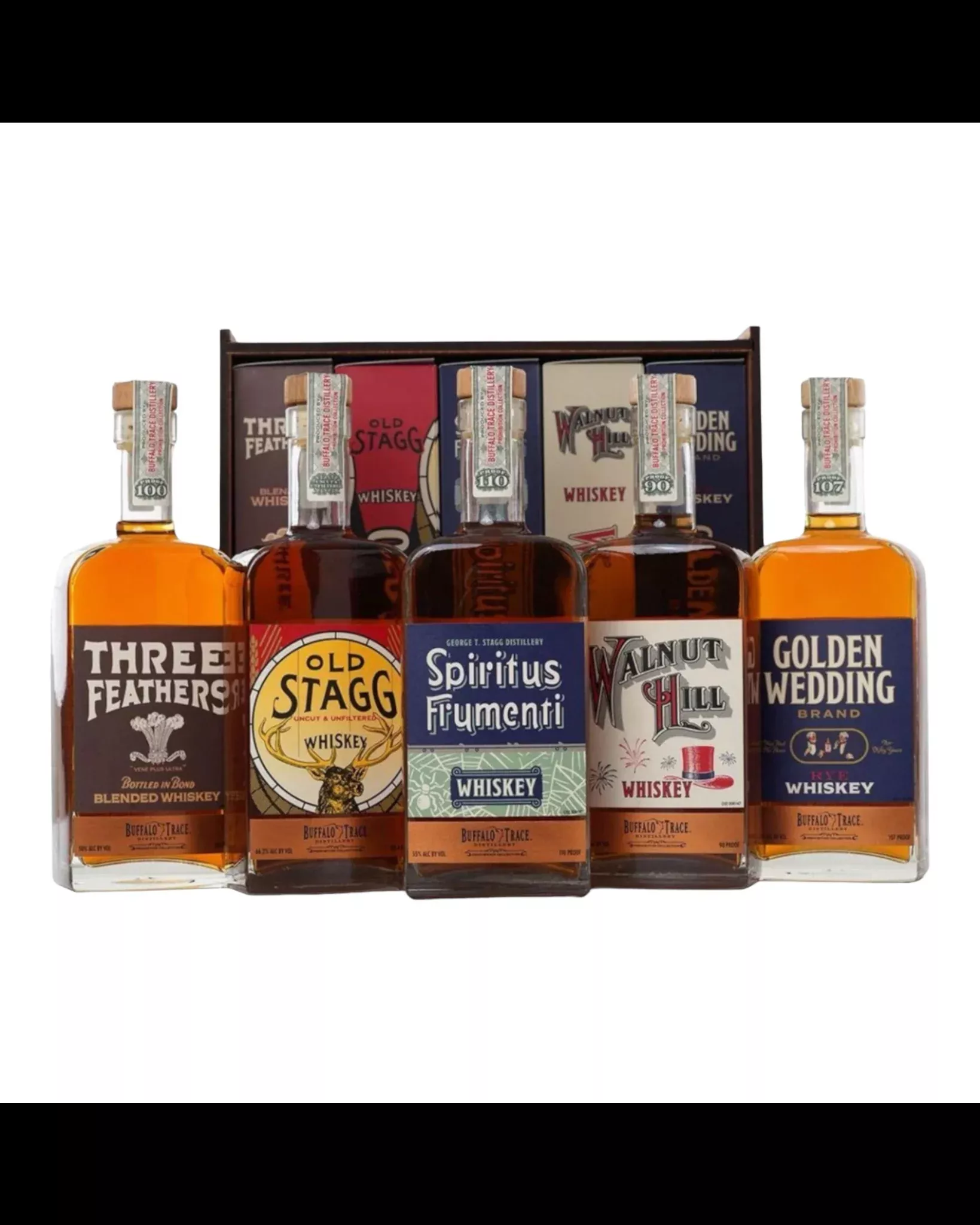 2023 Buffalo Trace Prohibition Collection 375ml Bundle 5-Pack