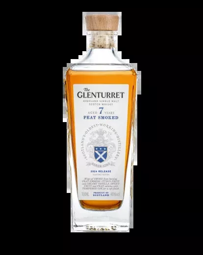 2024 Glenturret Peat Smoked 7 Year Old Single Malt Scotch Whisky 700ml