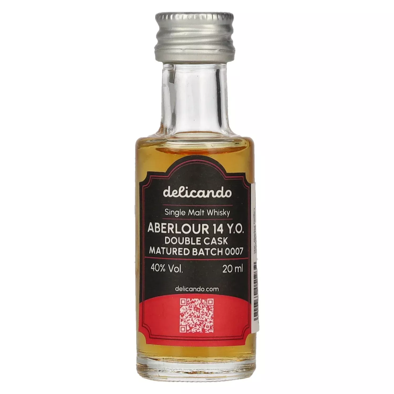 Aberlour 14 Years Old DOUBLE CASK MATURED Batch 0007 40% Vol. 0,02l