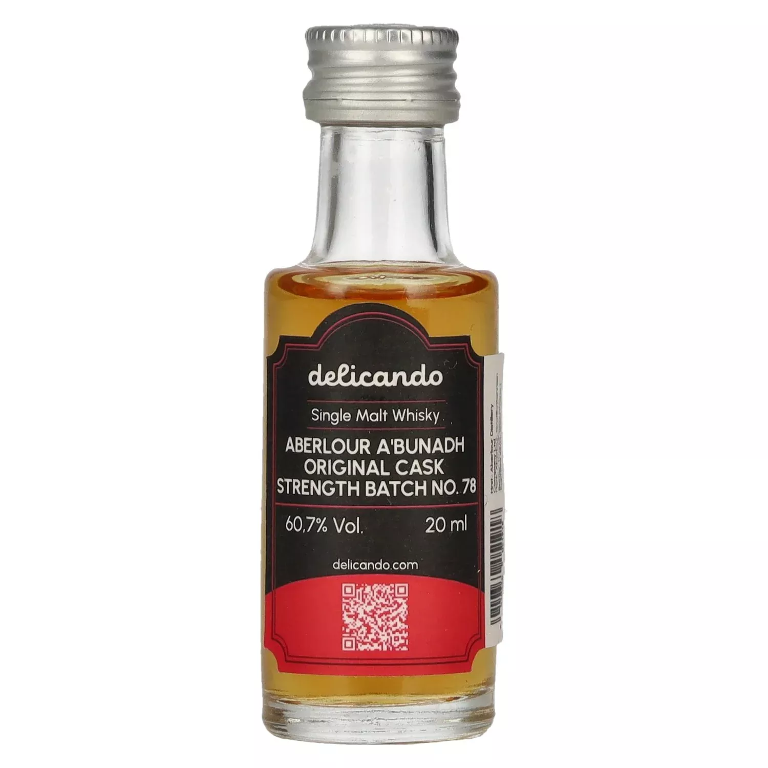Aberlour A'BUNADH Original Cask Strength Batch No. 78 60,7% Vol. 0,02l