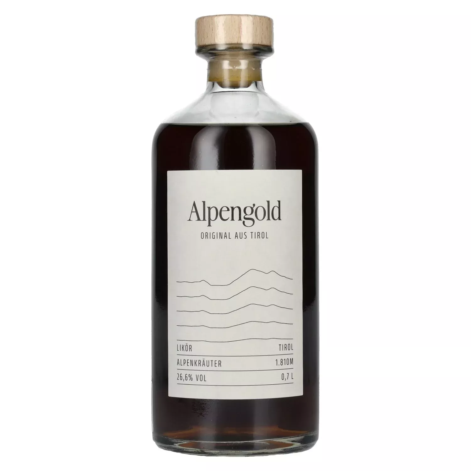 Alpengold Alpenkraeuter Likoer 26,6% Vol. 0,7l