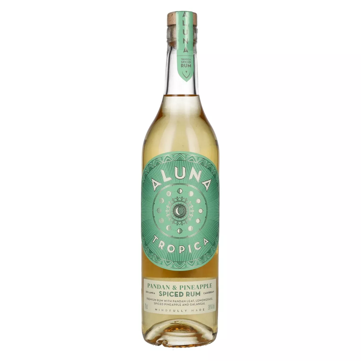 Aluna Tropica Pandan & Pineapple Spiced Rum 38% Vol. 0,7l