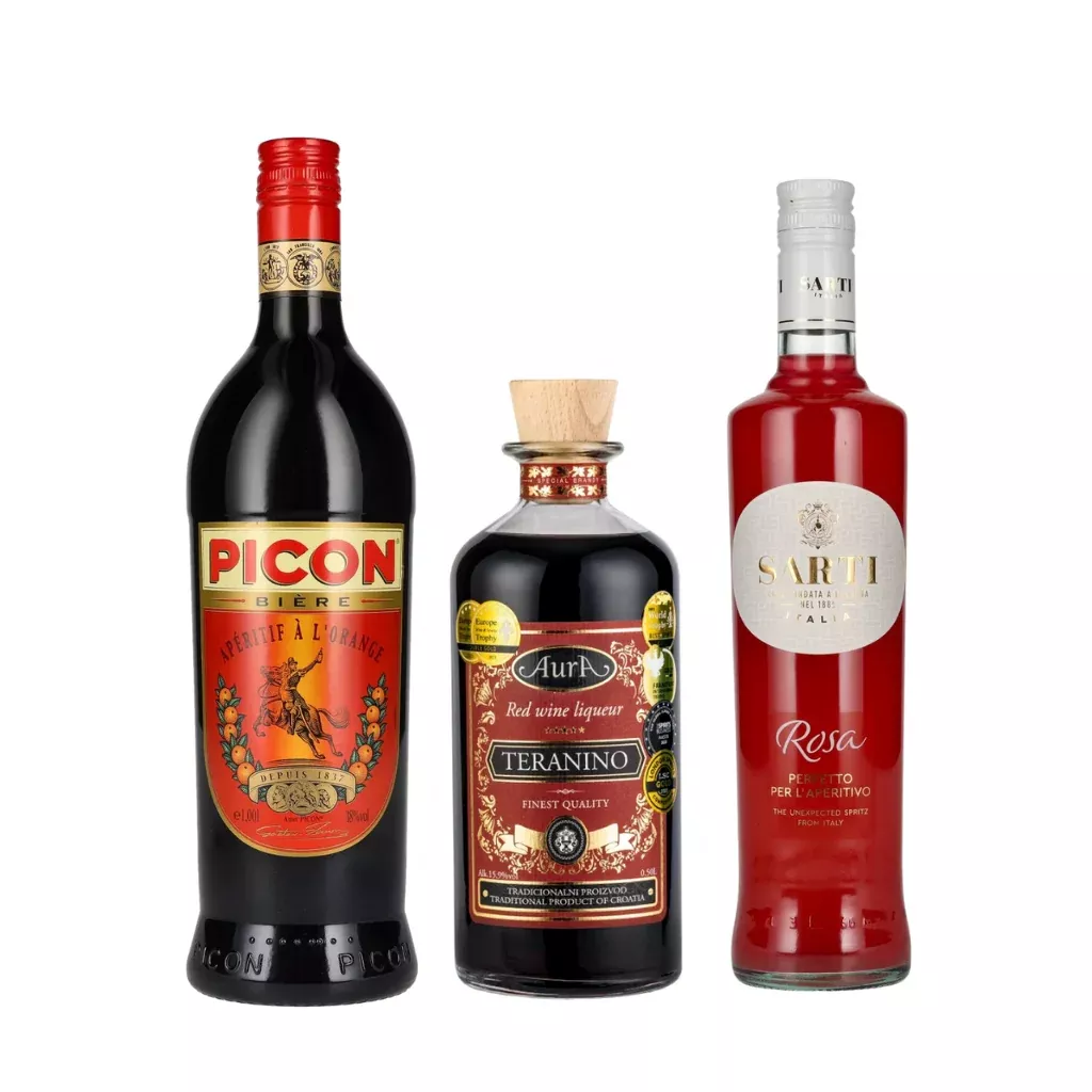 Aperitif Trio Set (Sarti Rosa, Aura Teranino, Picon)