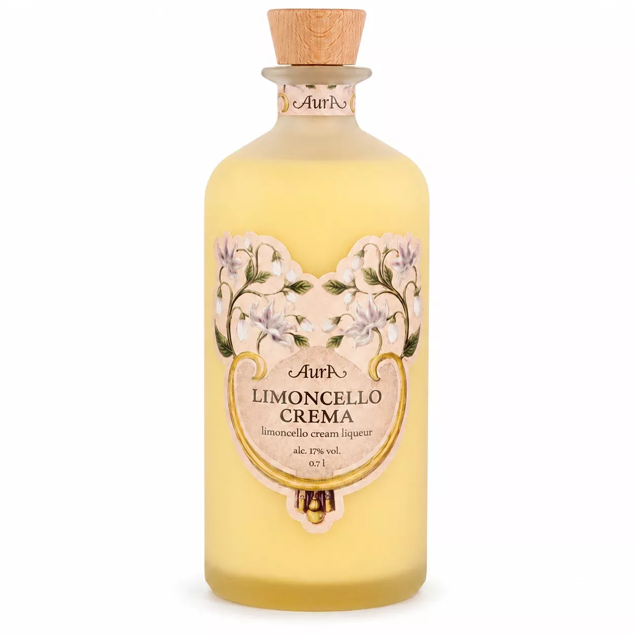 Aura Liqueur Limoncello Crema 17% 0.7L
