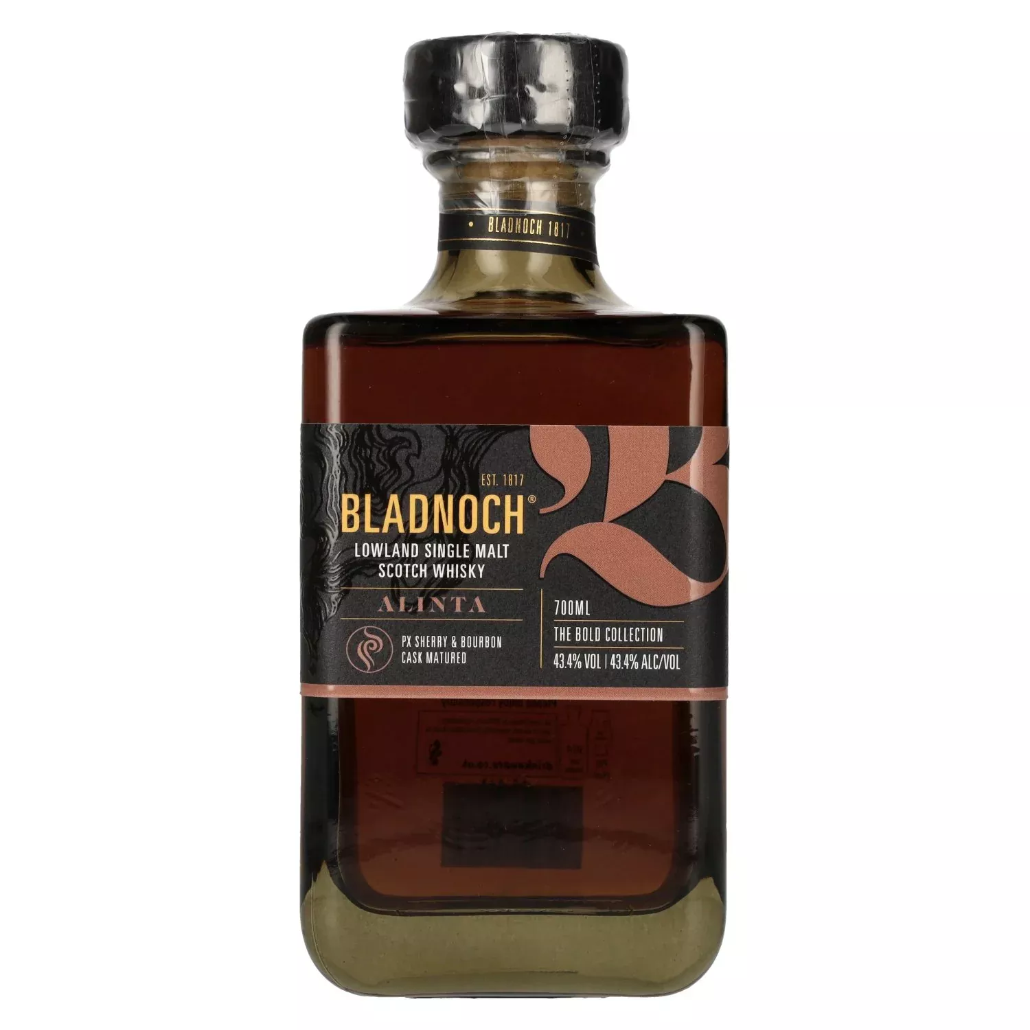 Bladnoch ALINTA Lowland Single Malt Scotch Whisky 43,4% Vol. 0,7l