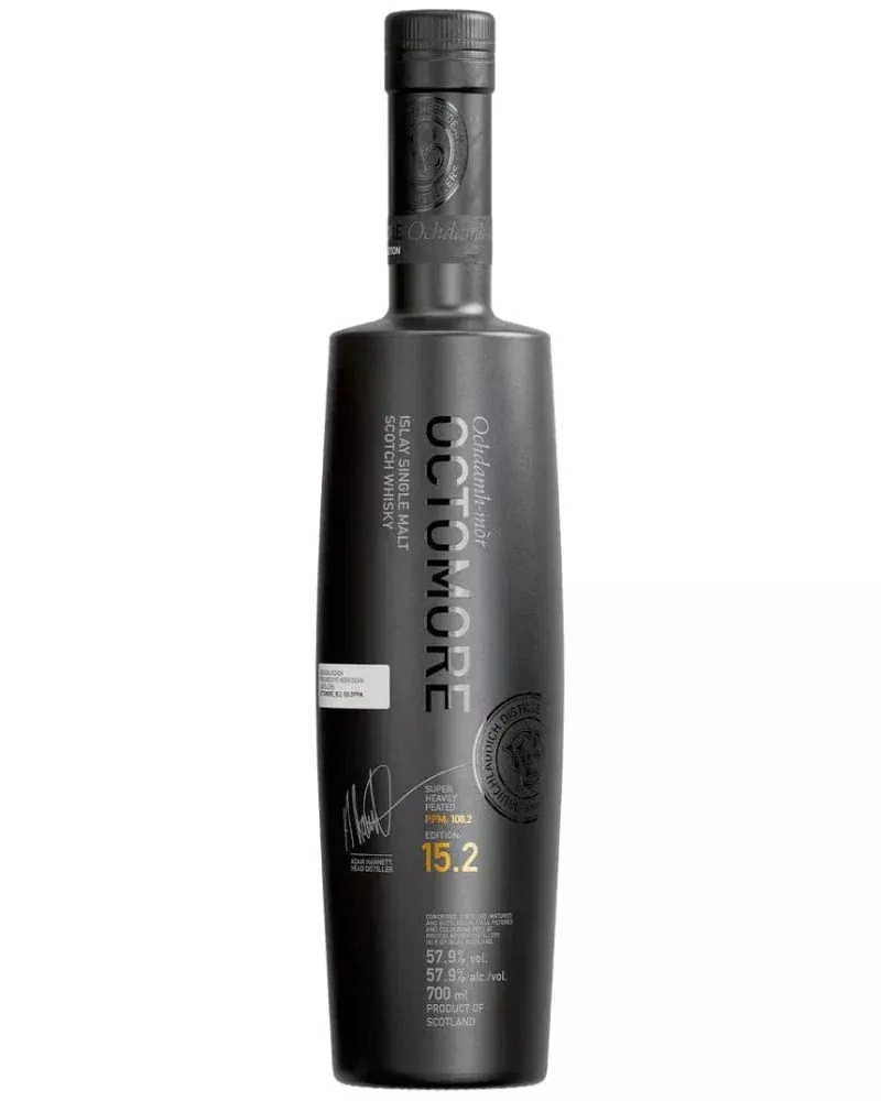 Bruichladdich Octomore Edition 15.2 Super Heavily Peated Single Malt Scotch Whisky 750ml