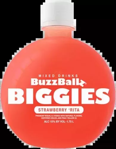 Buzz Ballz Biggies Strawberry Rita 1.75Lt