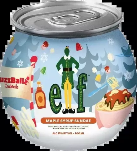 Buzz Ballz Elf Maple Syrup 200ml