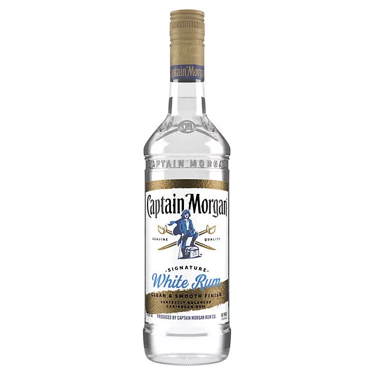 Captain Morgan Light Rum Signature White Caribbean Rum 80 1.75 L