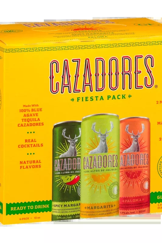 Cazadores Fiesta Pack Cocktail Variety 6-Pack