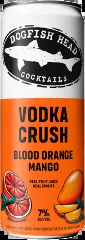 Dogfish Head Blood Orange & Mango Vodka Crush Cocktail Can