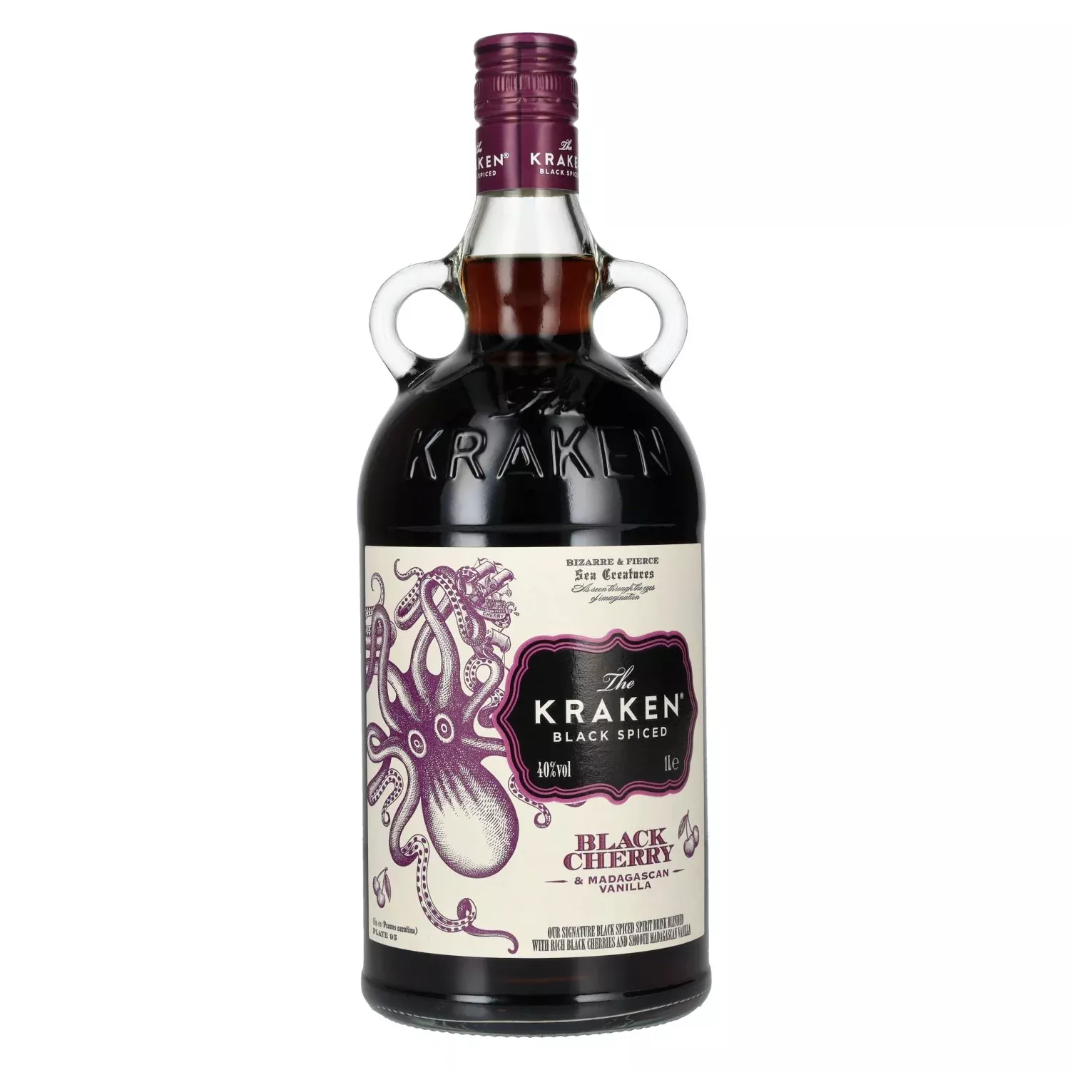 The Kraken Black Spiced Black Cherry & Madagascan Vanilla 40% Vol. 1l