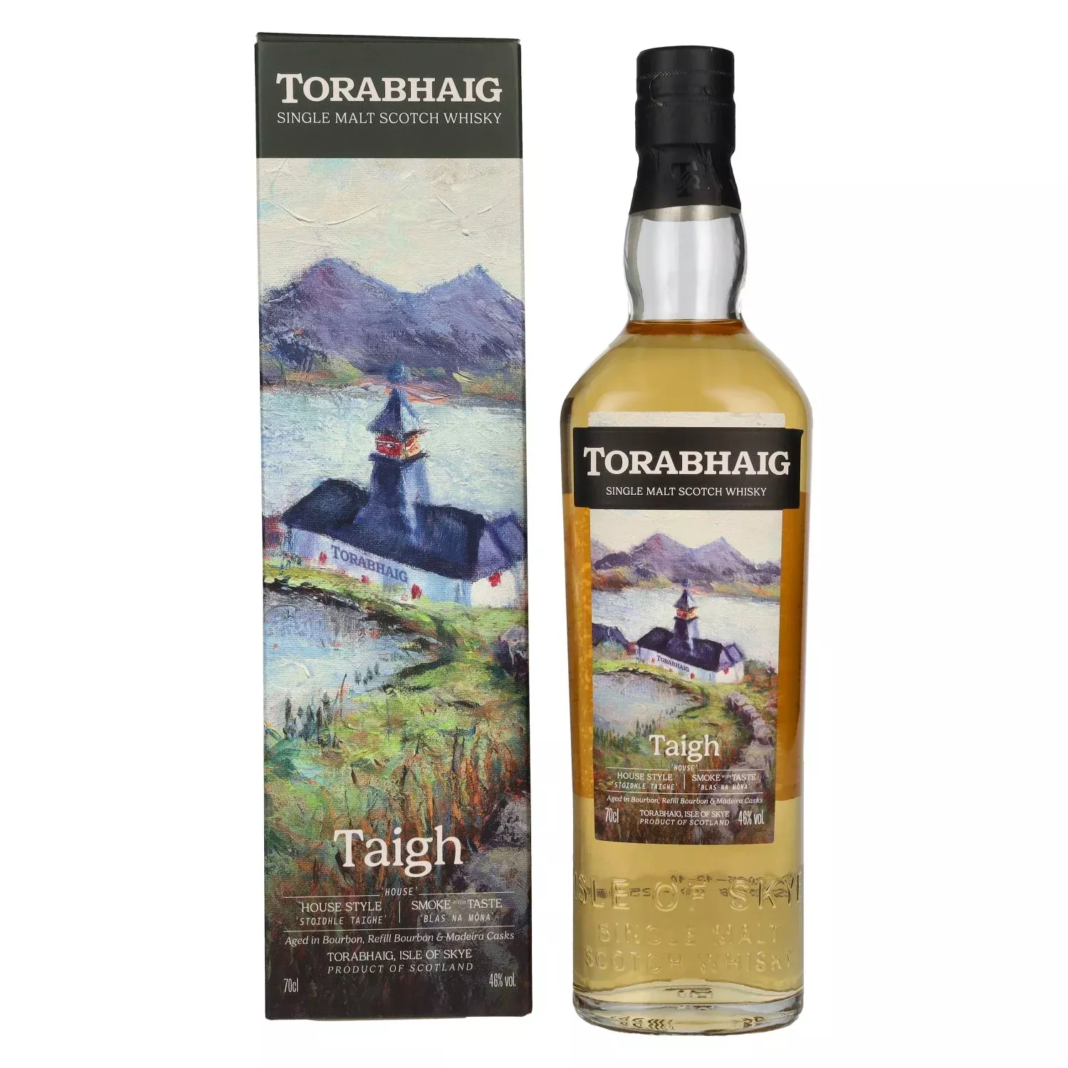 Torabhaig TAIGH House Style Stoidhle Taighe Single Malt 46% Vol. 0,7l in Giftbox