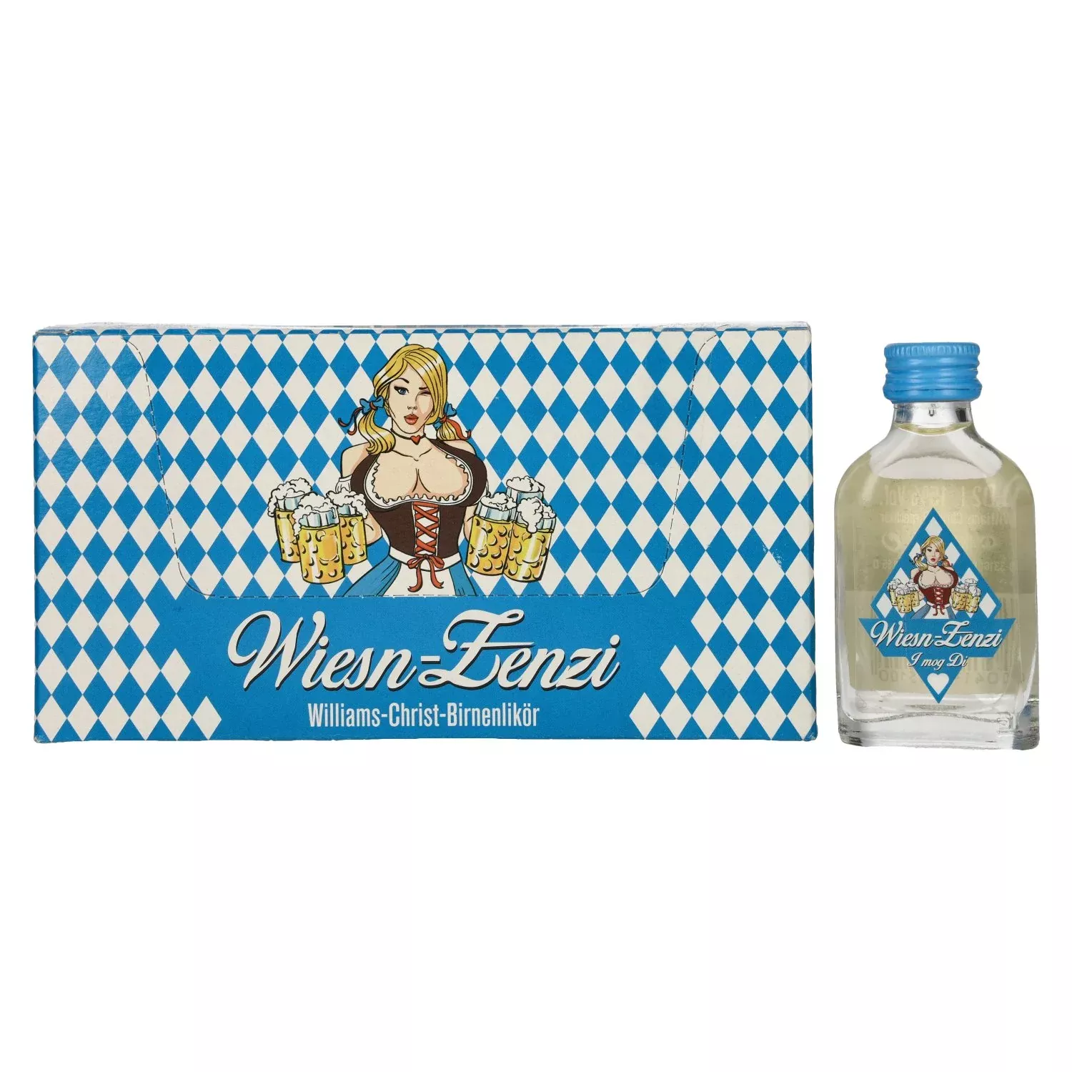 Wiesn-Zenzi Birnenlikoer 15% Vol. 20x0,02l
