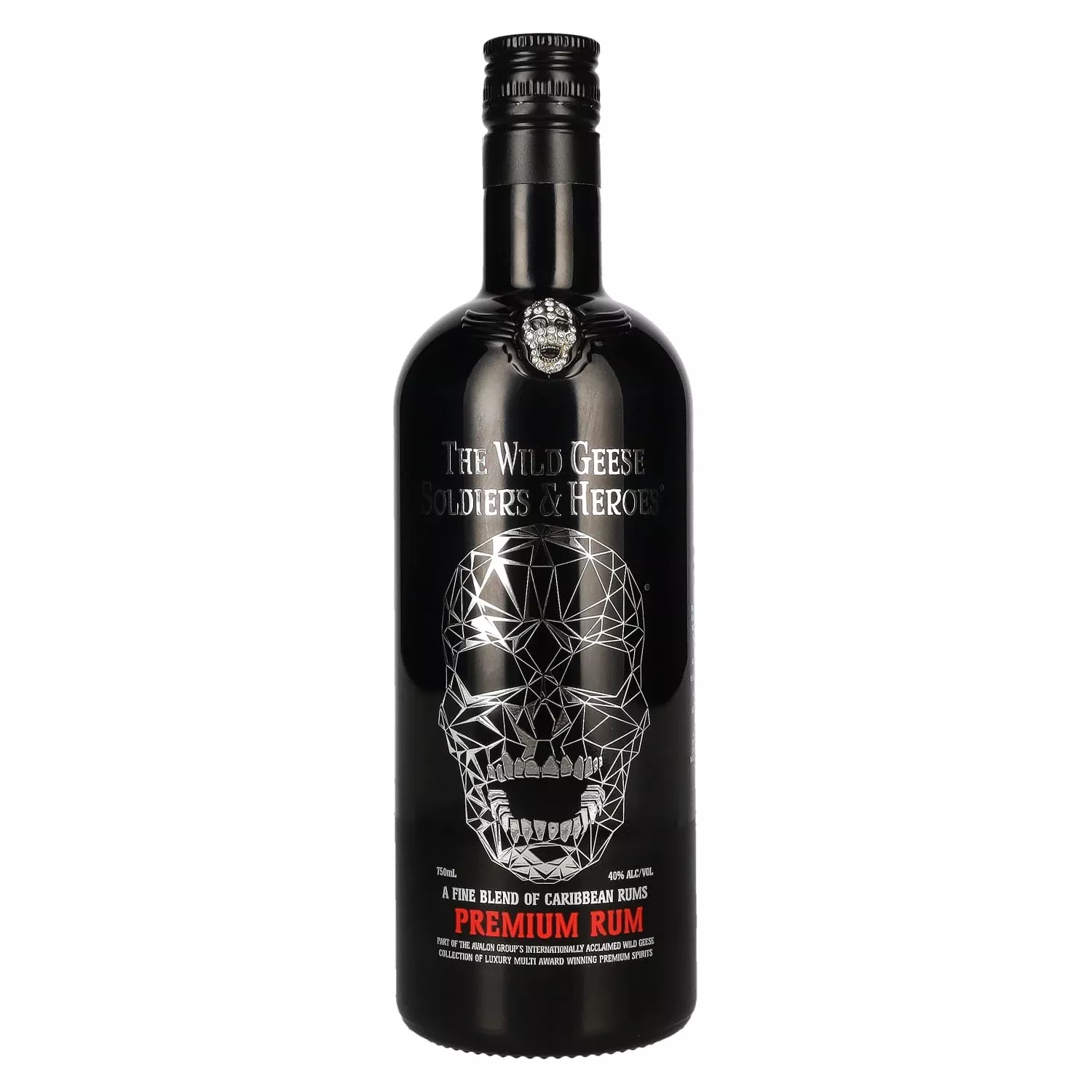 The Wild Geese Soldiers & Heroes Premium Rum 40% Vol. 0,75l