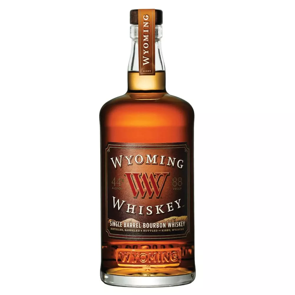 Wyoming Single Barrel Bourbon Whiskey 750ml