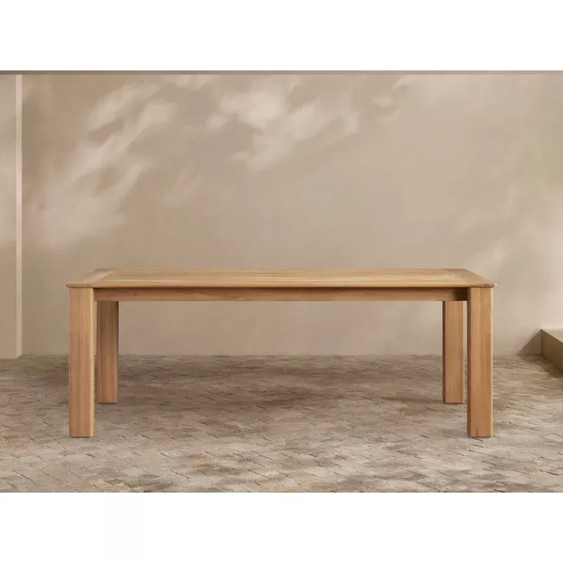 zoe outdoor dining table