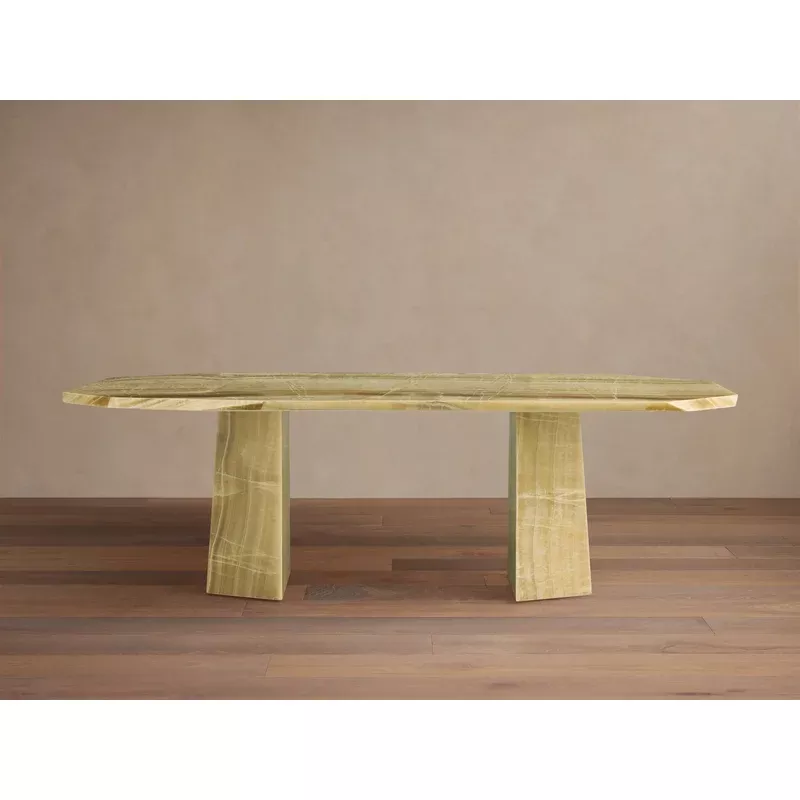 zyra stone dining table
